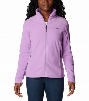Columbia Womens Fast Trek Ii Fleece Jacket Gumdrop Full Zip