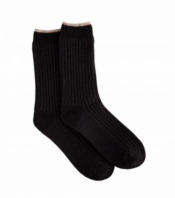 Merino Ribbed Trekker Socks (sz 6-11)