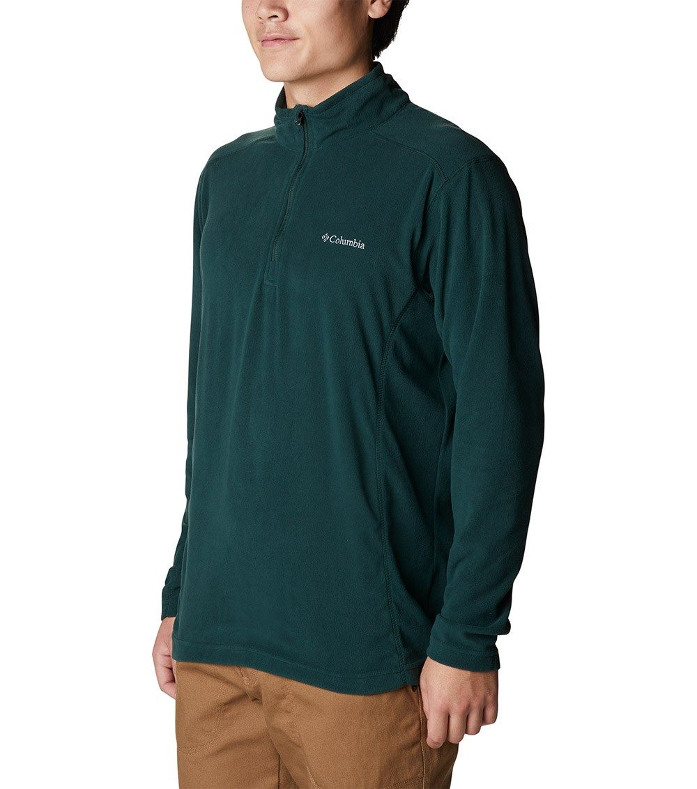 Mens Klamath Range Ii Half Zip Fleece Top Spruce | Columbia