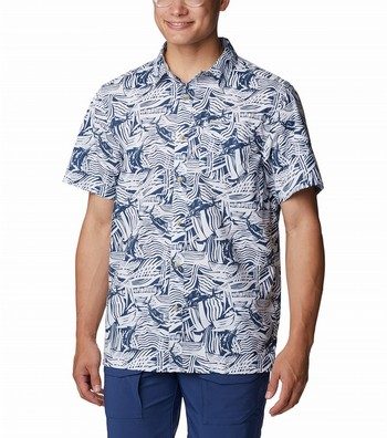 PFG Super Slack Tide Short Sleeve Camp Shirt