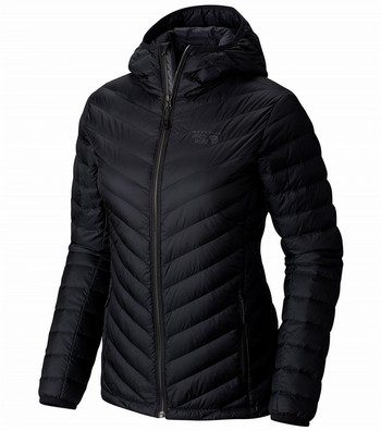 Micro Ratio Hooded Down Insulated Jacket