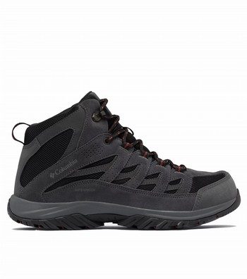 Crestwood Waterproof Mid Hiking Shoes - Wide Fit