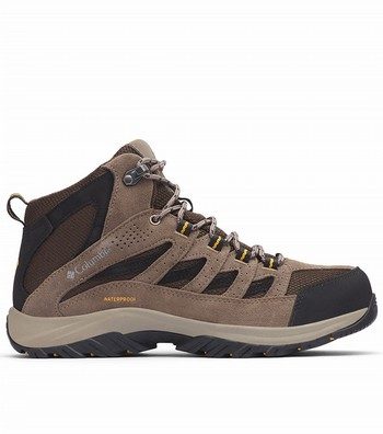 Crestwood Waterproof Mid Hiking Shoes - Wide Fit
