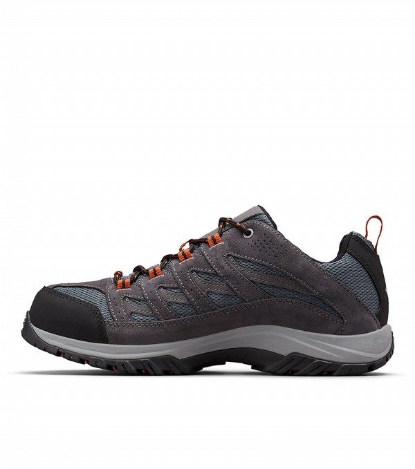 Mens Crestwood Waterproof Hiking Shoes - Wide Fit Graphite / Dark Adobe ...