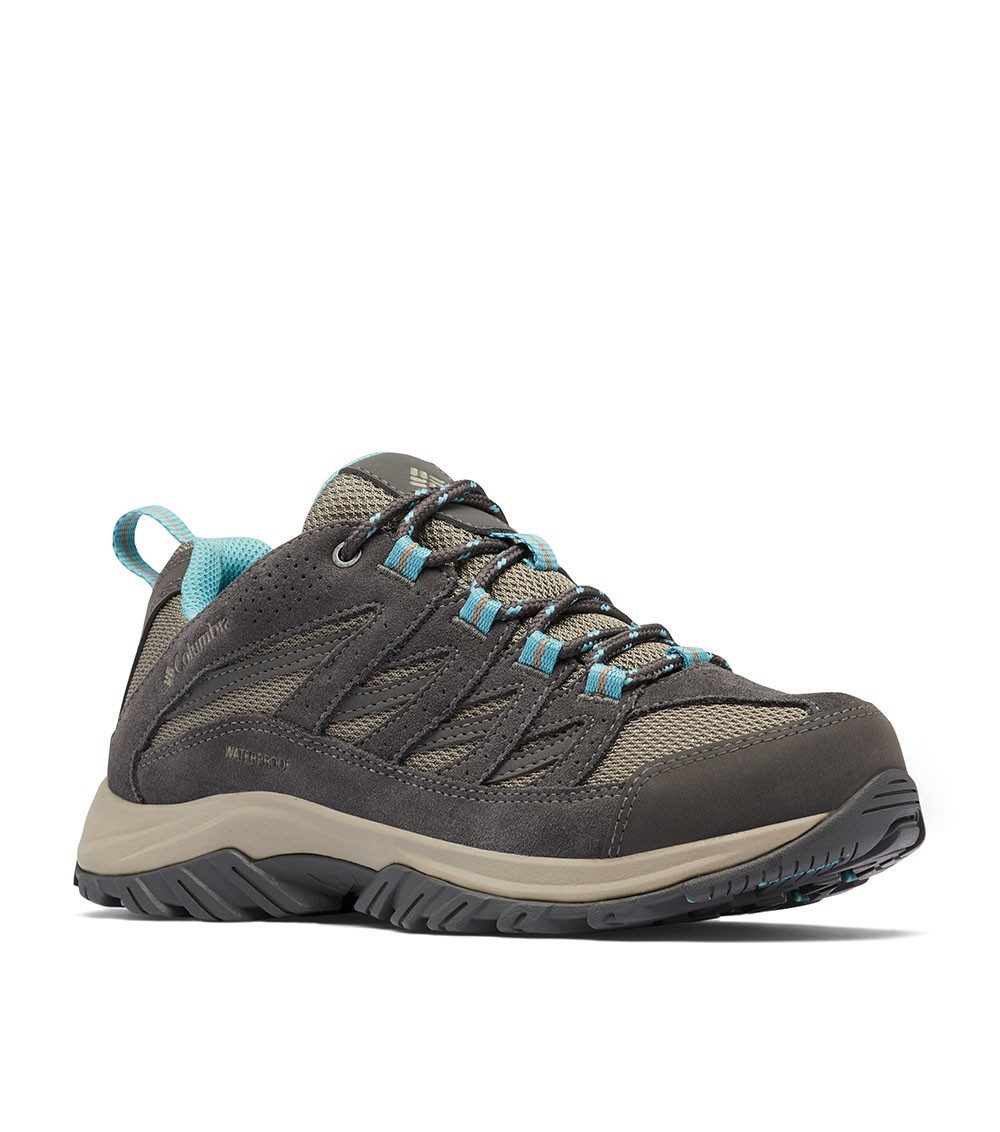 Womens Crestwood Waterproof Low Hiking Shoe Kettle / Dark Grey | Columbia