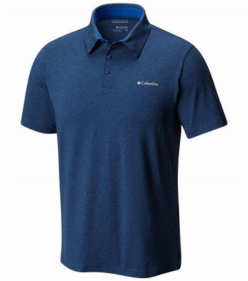 columbia long sleeve polo