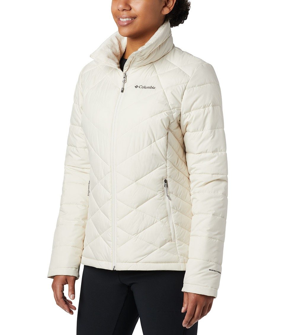 Womens Heavenly Insulated Jacket Chalk | Columbia