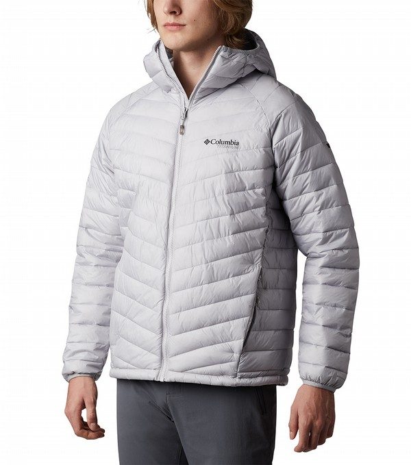 Mens Snow Country Hooded Jacket Slate Grey