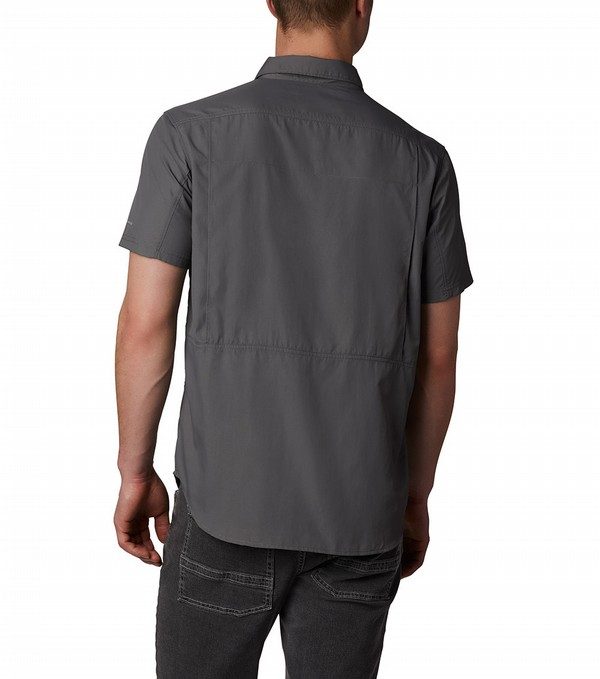 Mens Silver Ridge 2.0 Short Sleeve Shirt City Grey | Columbia