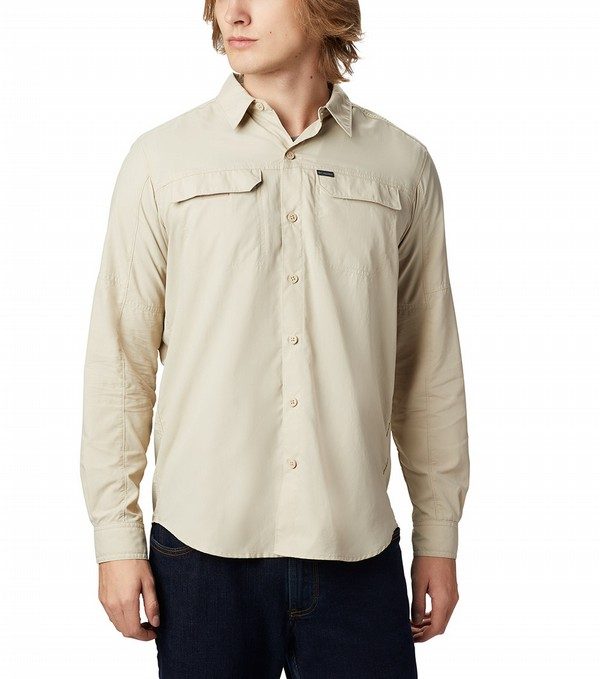 Columbia Men's Silver Ridge 2.0 Long Sleeve Shirt - Fossil — Dave's New York