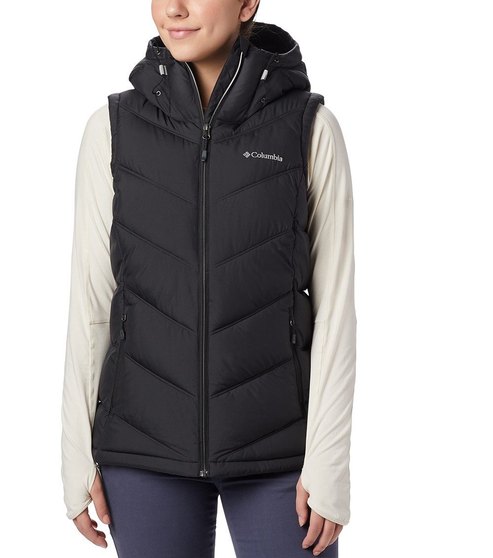 columbia vest with hood