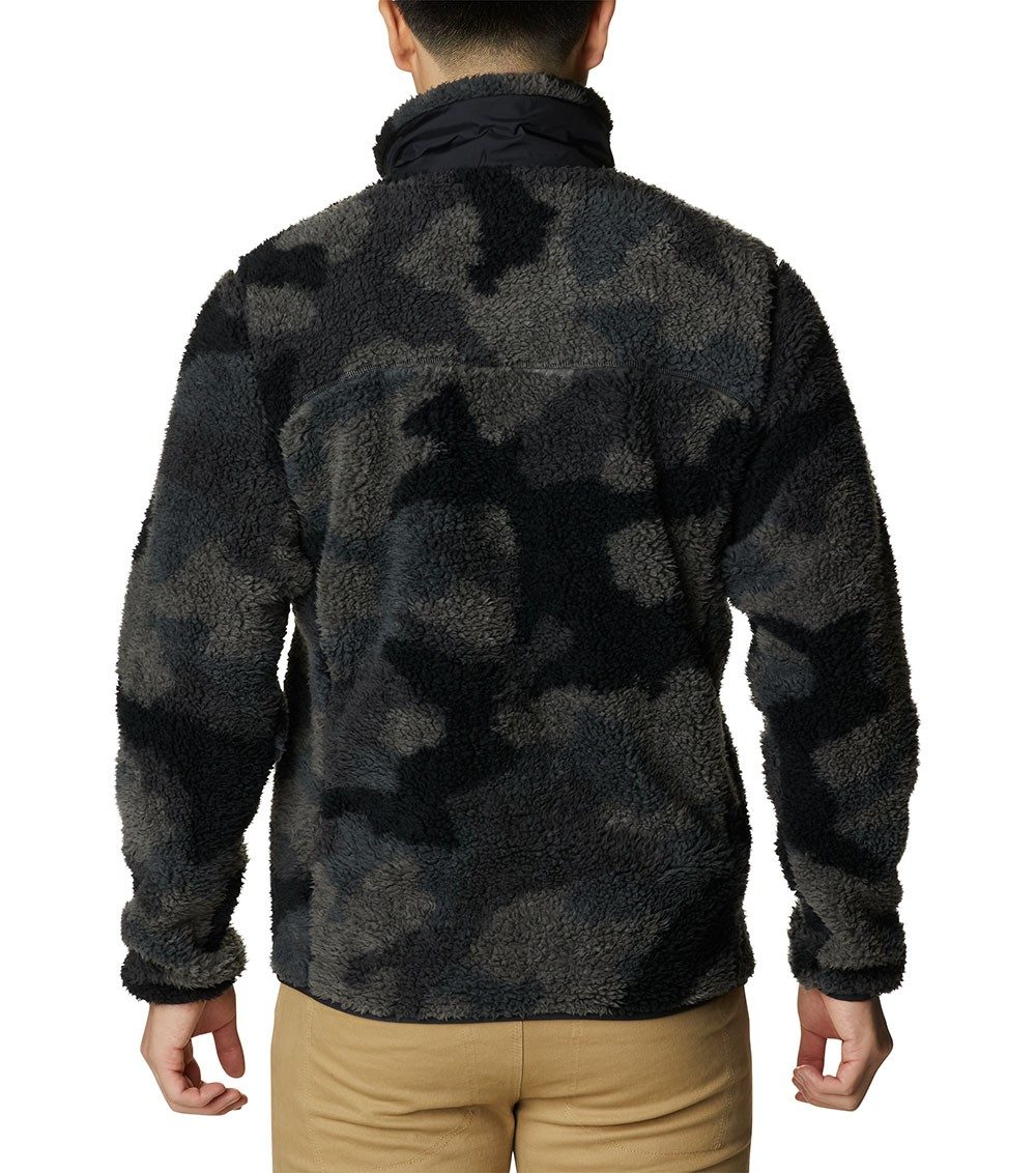 Columbia camo on sale fleece zip up