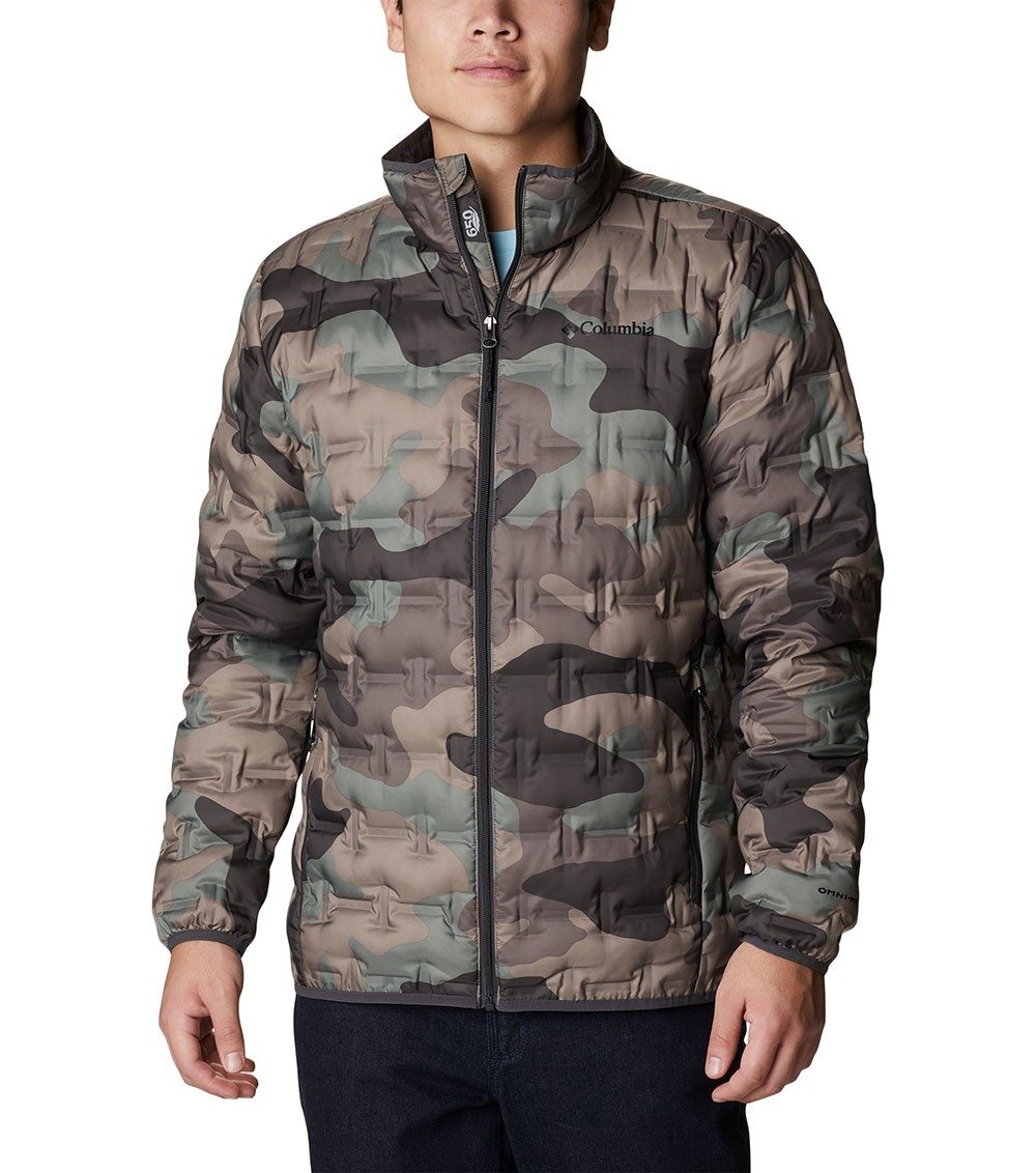 Ridge purchases Ghost puffer camo jacket