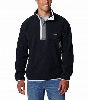 Helvetia Half Snap Retro Fleece Pullover