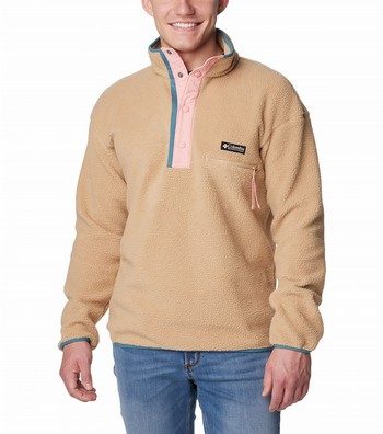 Helvetia Half Snap Retro Fleece Pullover