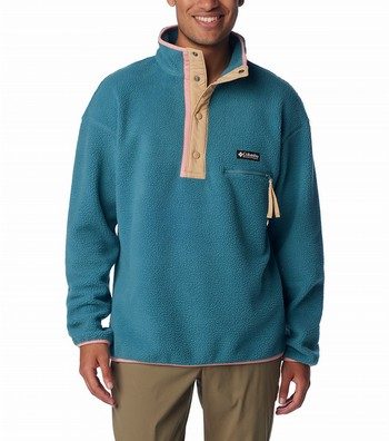 Helvetia Half Snap Retro Fleece Pullover