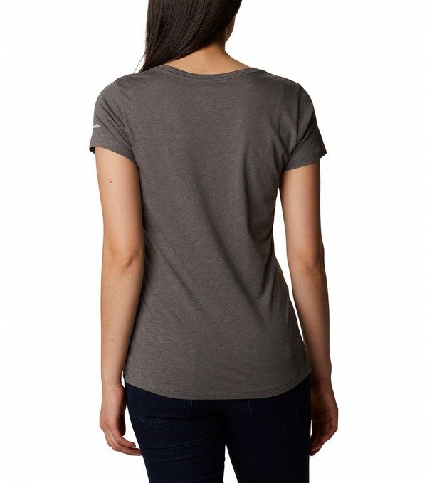 Womens Daisy Days S/s Graphic Tee Charcoal Heather / Seek Outdoors ...