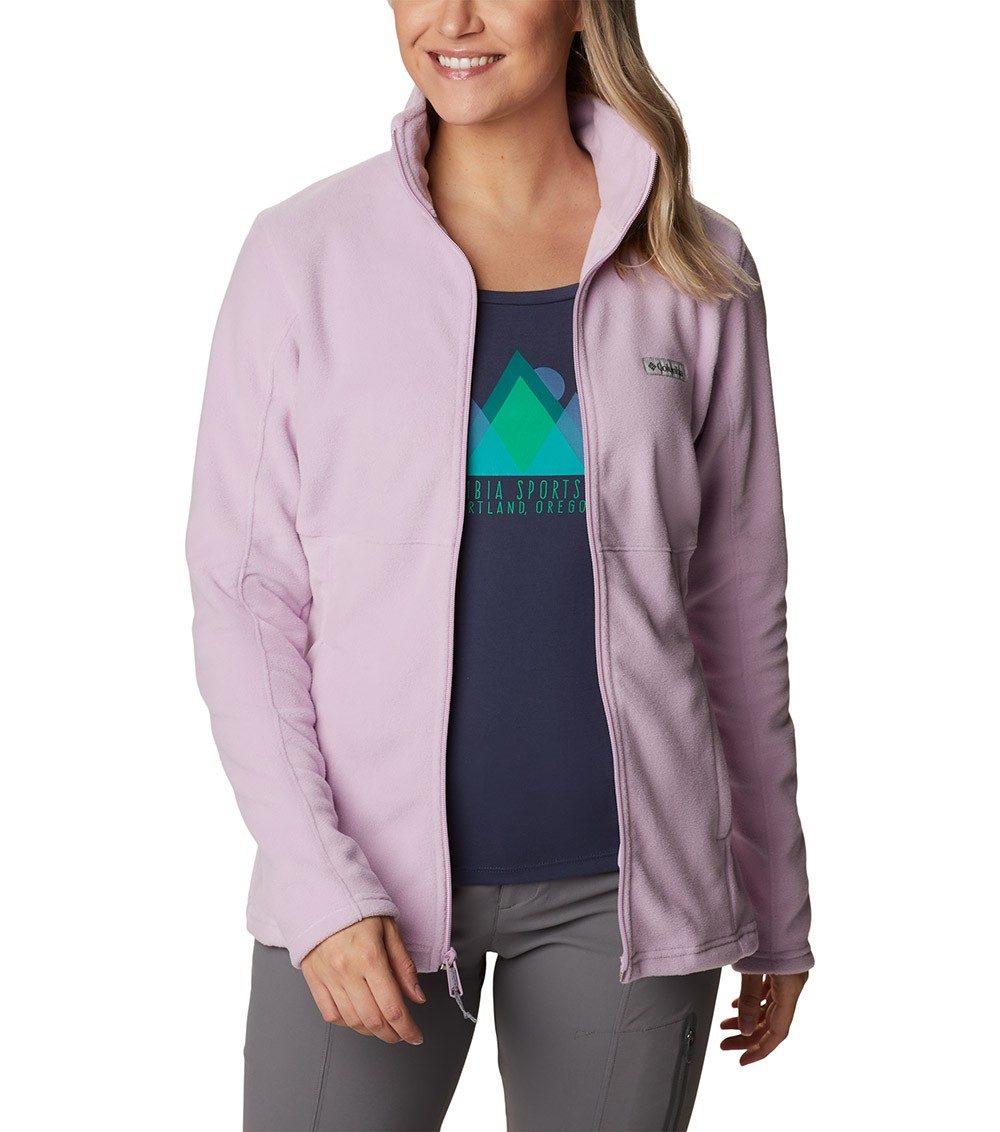 Womens Basin Trail Iii Full Zip Fleece Jacket Aura Columbia