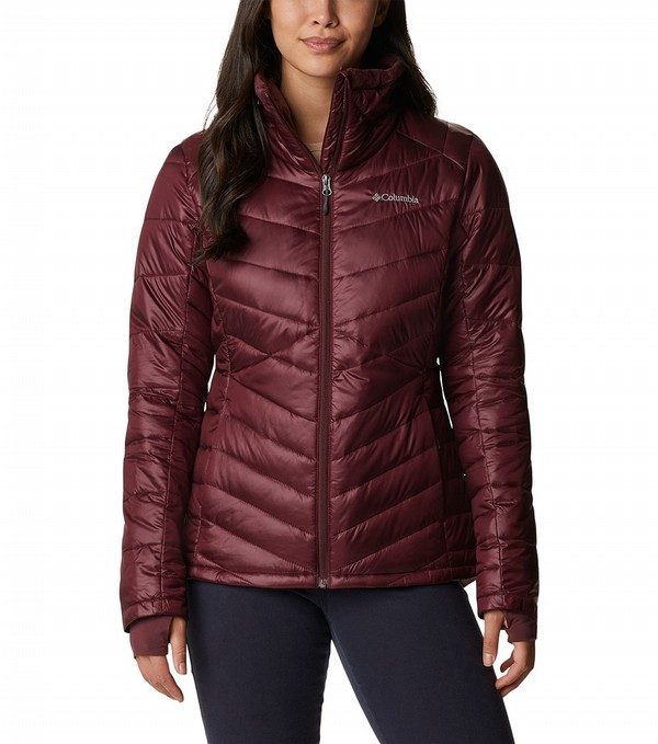 Womens Joy Peak Omni-heat Infinity Insulated Jacket Malbec | Columbia