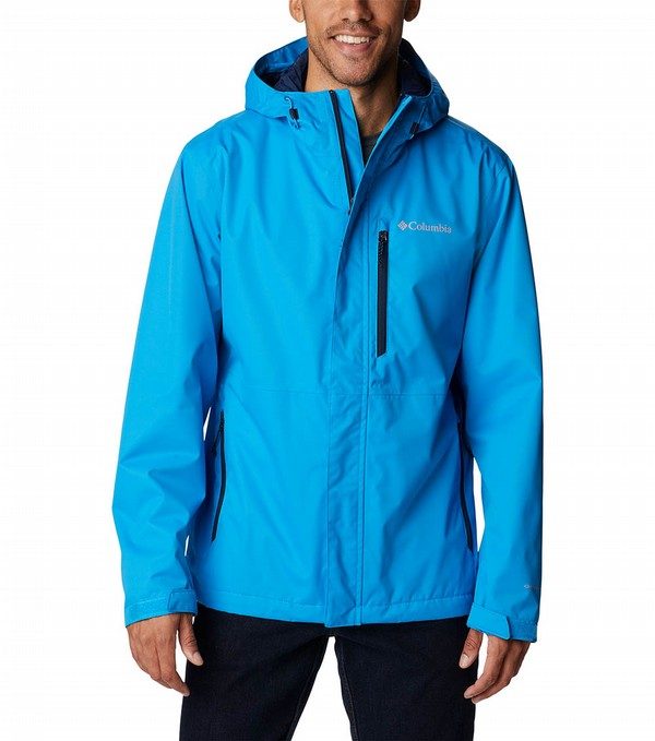 Mens Hikebound Rain Jacket Compass Blue | Columbia