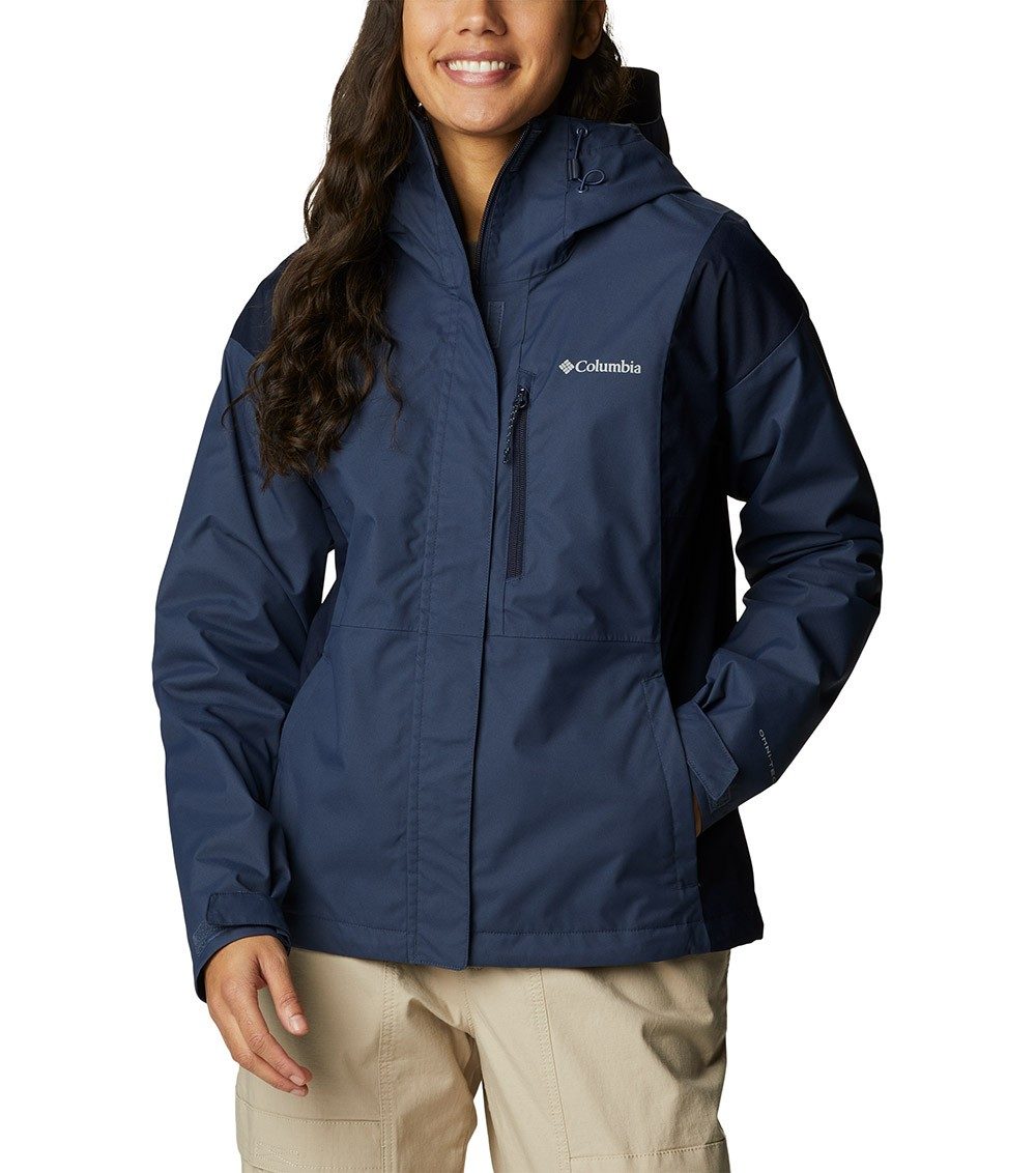 Womens Hikebound Rain Jacket Nocturnal / Dark Nocturnal | Columbia