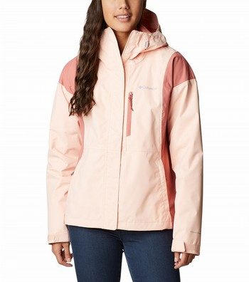 womens rain jacket fleece lined