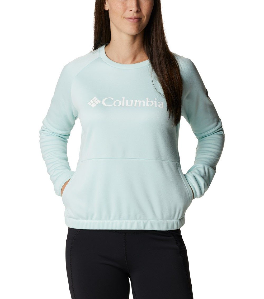 Womens Windgates Crew Sweatshirt Icy Morn | Columbia