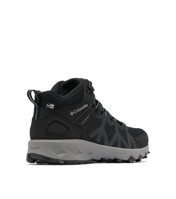 Mens Peakfreak Ii Mid Outdry Hiking Shoes Black / Titanium Ii | Columbia