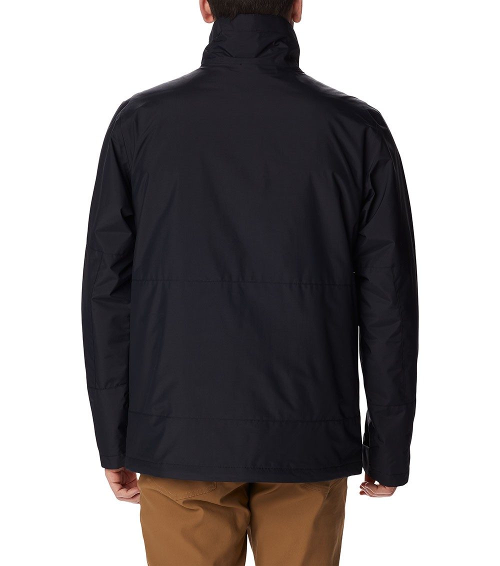Columbia Mens Agate Alley 3-in-1 Interchange Insulated Jacket Black