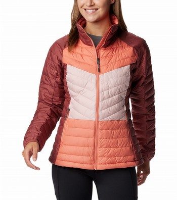 Columbia Womens Snow Eclipse Mid Insulated Jacket Rich Wine