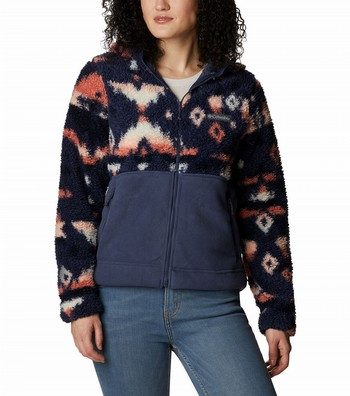 Winter Pass Sherpa Hooded Full Zip Jacket