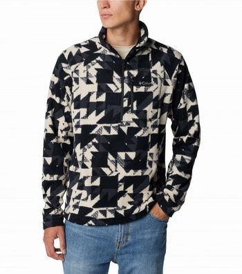 Fast Trek Printed Half Zip Pullover