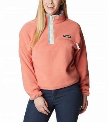 Helvetia Cropped Half Snap Pullover