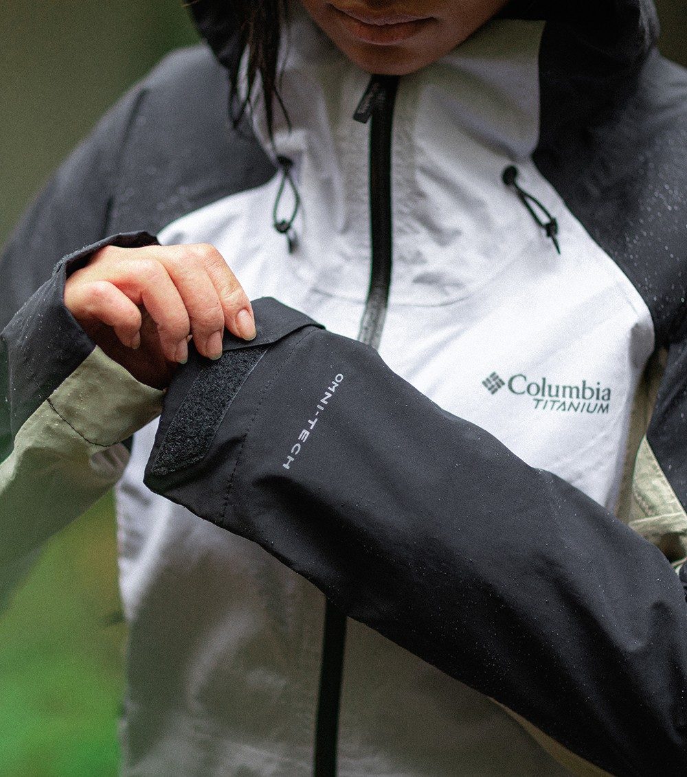 Columbia Mazama Trail Shell Waterproof Jacket Black Women's