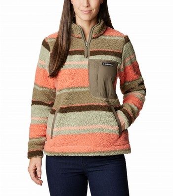 West Bend Quarter Zip Fleece Pullover Top