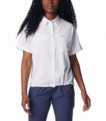 Boundless Trek Short Sleeve Button Up Shirt