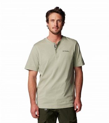 Landroamer Short Sleeve Henley Top