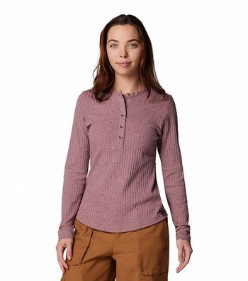 Brea Falls Henley Long Sleeve Shirt