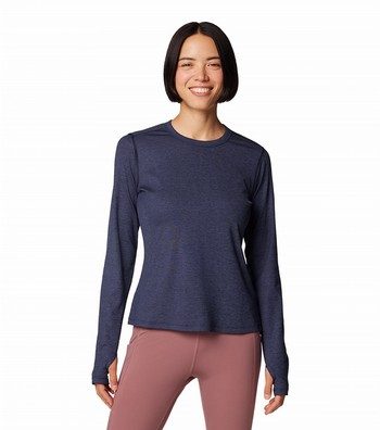 Boundless Days Knit Crew Long Sleeve Shirt