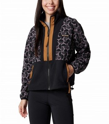 Backbowl II Printed Full Zip Fleece Jacket