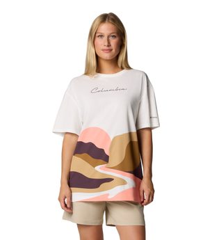 Rolling Bend Graphic Oversized T-Shirt