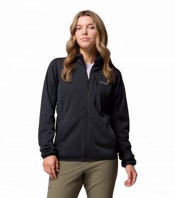 Essential Hike Grid Full Zip Fleece Jacket