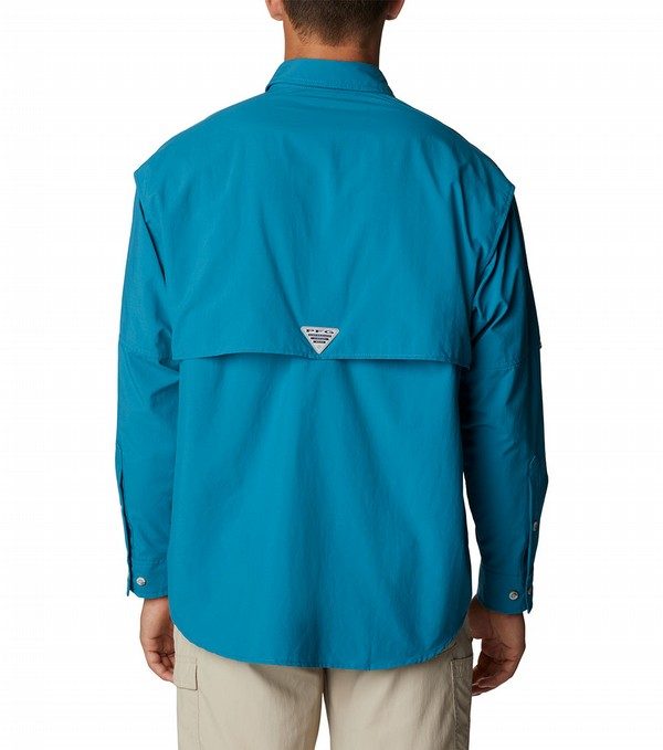 Columbia PFG Bahama II Long Sleeve Fishing Shirt Deep Marine