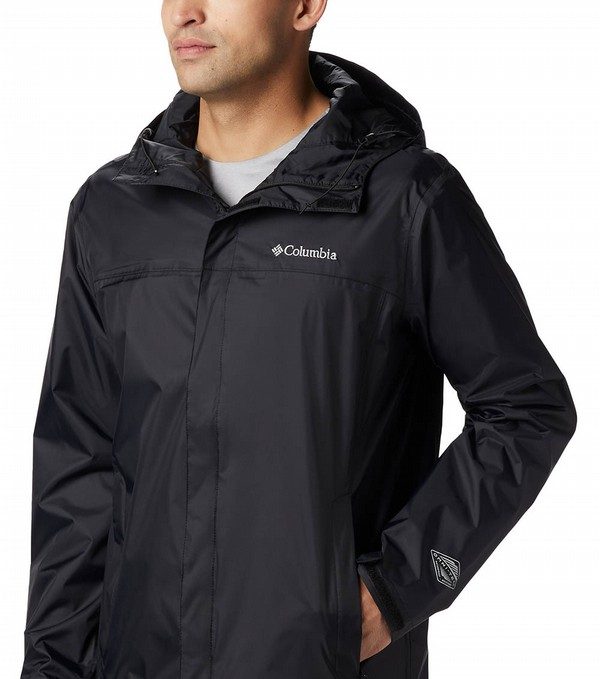 Mens Watertight Ii Waterproof Rain Jacket Black | Columbia