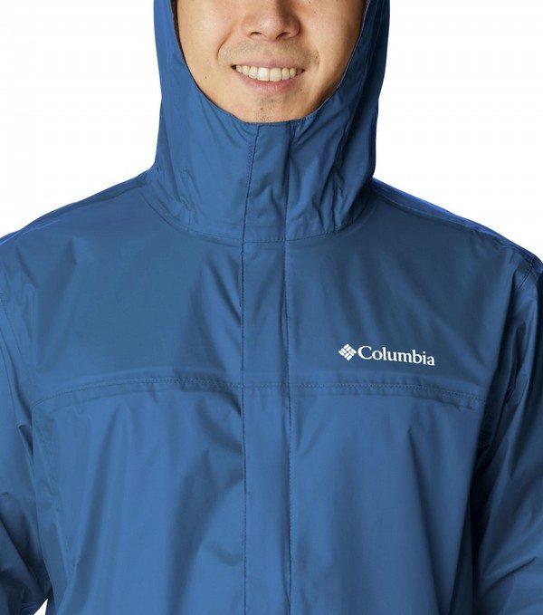 Columbia Mens Watertight Ii Waterproof Rain Jacket Night Tide