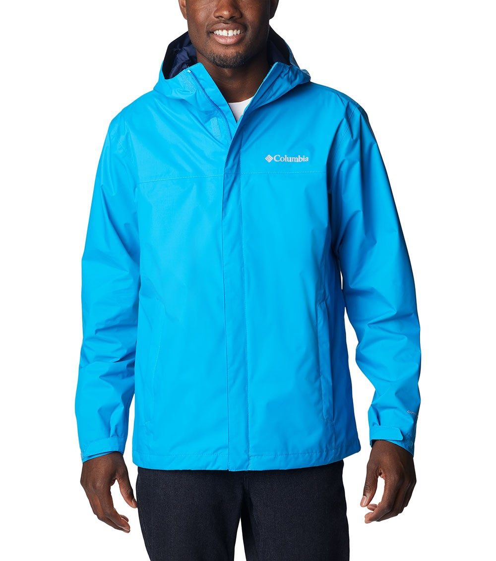 Mens Watertight Ii Waterproof Rain Jacket Compass Blue | Columbia