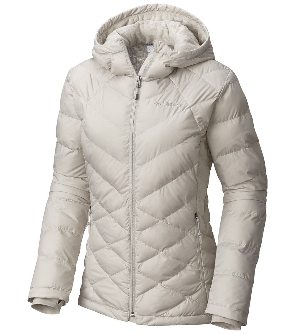 Download Columbia Womens Heavenly Insulated Hooded Jacket Light Cloud