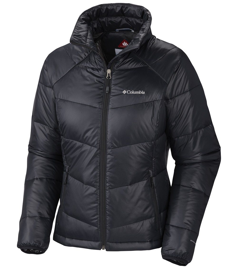 Womens Gold 650 Turbodown Down Jacket Black Columbia