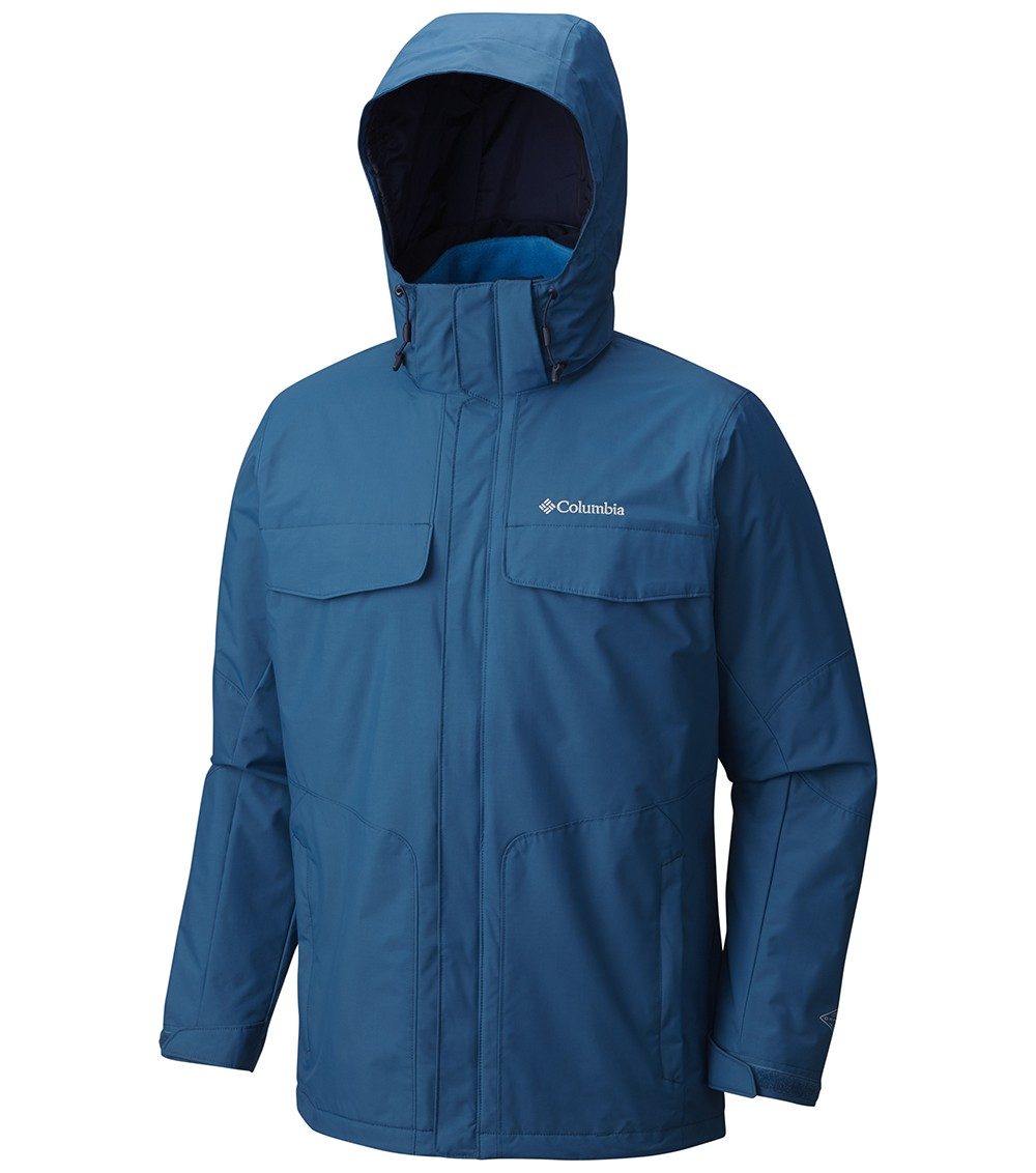 columbia sportswear men's bugaboo interchange jacket with detachable storm hood