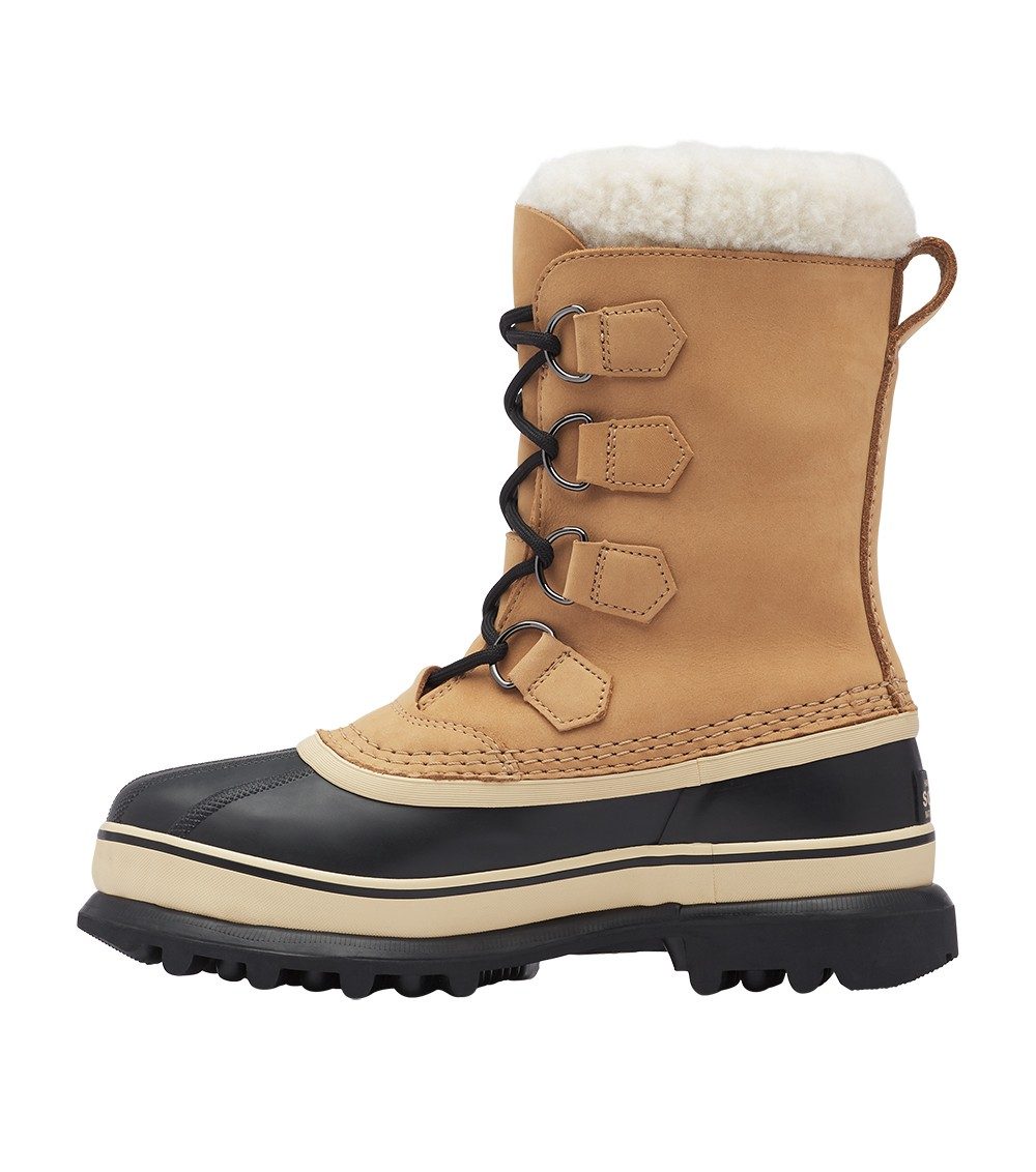 Sorel Womens Caribou Winter Boots Buff
